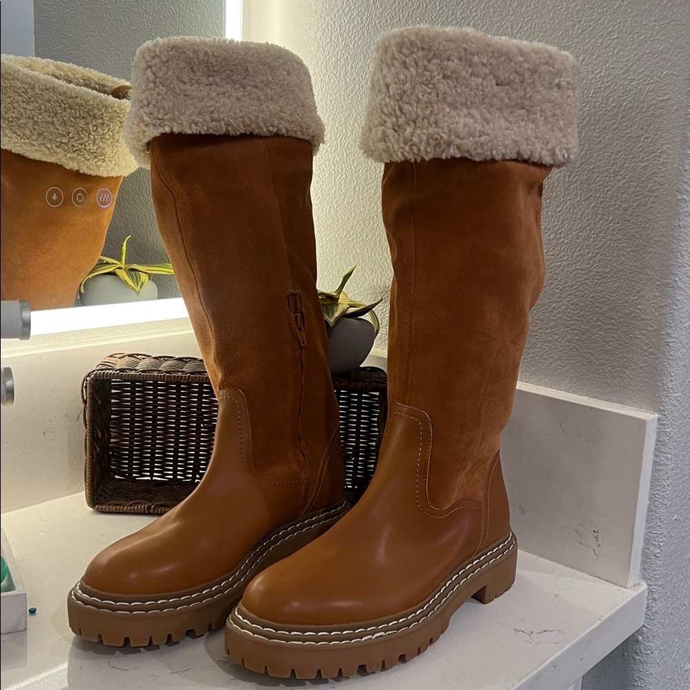 Splendid Antonia tall shaft boots winter boots, size 9.5 new